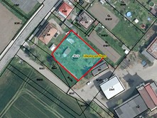 Prodej  komerčního pozemku 1 173 m²